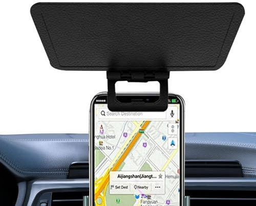 Phone Sunshade Cover Sun Protection, Mobile Phone Sunshade Clip, Anti Glare, Folding UV Protection Panel For Cellphones