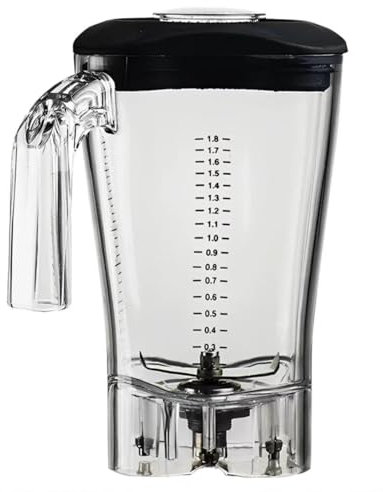 Blender Cup, with Blade Lid On The Bottom, Compatible for Hamilton Beach HBH550/650/850, Blender Ice Crusher Juicer Container Tank(550)