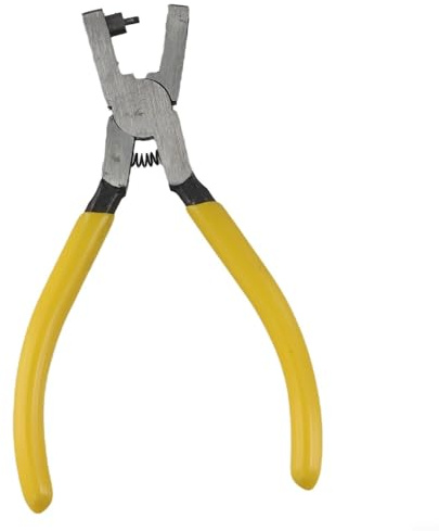 Jotekonoby Runde Lochzange 2 mm, Ledergürtel-Lochstanzer für Armband und Stoff, Ösenstanzer mit Hartstahl-Konstruktion, handlich