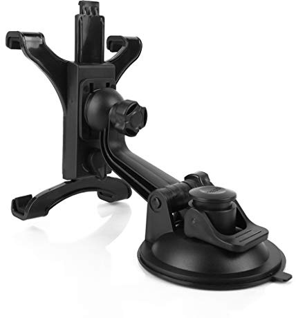 Soporte para tableta con ventosa Parabrisas / tablero / rejilla de ventilación Ventosa Soporte para tableta para automóvil para soporte de 7-11 pulgadas Base de soporte Soporte para estante de salida