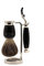 Edwin Jagger S81M586AMZ Set de Afeitado Clásico de Imitación de Ébano y Níquel con Brocha de Afeitar de Tejón Puro y Maquinilla Mach 3 para Crema o Jabón de Afeitar para Hombre y Mujer