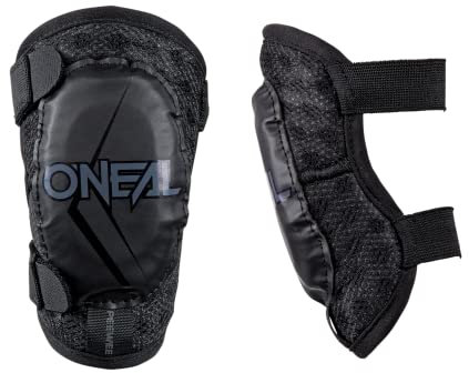 O'NEAL | Ellenbogenprotektor | Kinder | Motocross Enduro | Bequeme und dynamische Passform, Verstellbar durch elastische Bänder, Alter von 4-9 Jahren | Pee Wee Elbow Guard | Schwarz Weiß | Größe M/L