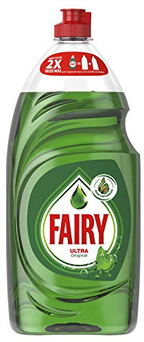 Fairy Ultra Original Líquido Lavavajillas 820ML Fórmula Efectiva Que Deja Los Platos Relucientes, Impresionante Poder Antigrasa