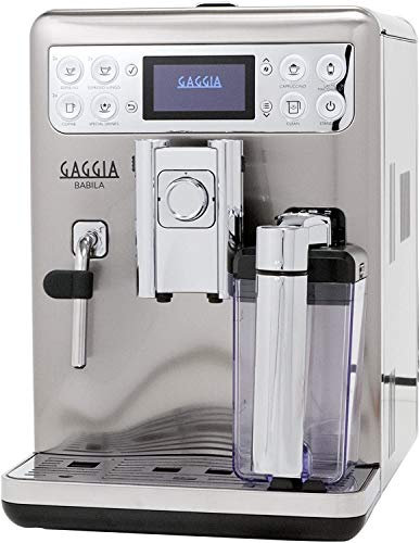Gaggia RI9700/60 Coffee Maker (Freestanding, Espresso Machine, 1.5 L, Coffee Beans, Ground Coffee, Built-in Grinder, Silver, Stainless Steel)