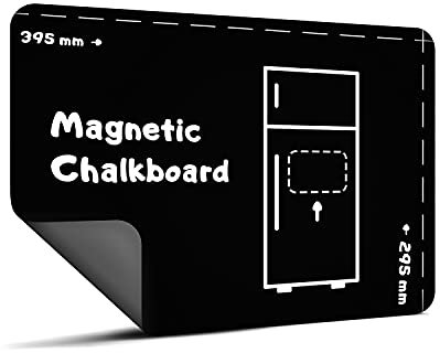 Magnetische Blackboard für Küchen Cafés Geschäfte Chalkboard Kreidetafel zum Aufhängen Magnettafel A3 Schreibtafel Magnetboard