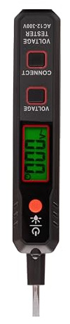 MAKA Spannungsprüfer-Schraubendreher 12–300 V mit digitaler Anzeige