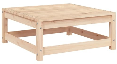 vidaXL Gartenhocker, Modular Gartenmöbel Lounge mit Latten-Design, Sitzhocker Hocker für Garten Terrasse Balkon, Holzhocker Fußhocker, Massivholz Kiefer