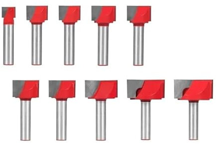 JALYKA 1pc 8mm Schaft Oberfläche Hobeln Boden Reinigung Holz Fräsen CNC Cutter Gravur Messer Router Bit Holzbearbeitung Werkzeug 10-32mm(20mm)