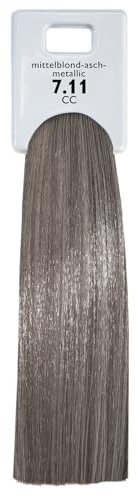 Alcina Color Creme 7.11 Mittelblond-Asch-Metallic, 60 ml