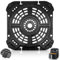 GWBSXM Air Fryer Grill Plate for Ninja AF181 Air Fryer Pro XL 6-in-1 6.5 QT, 8.5''×8.0'' Air Fryer Accessories Rack Tray Grill Pan Crisper Plate Replacement Parts with Rubber Bumpers