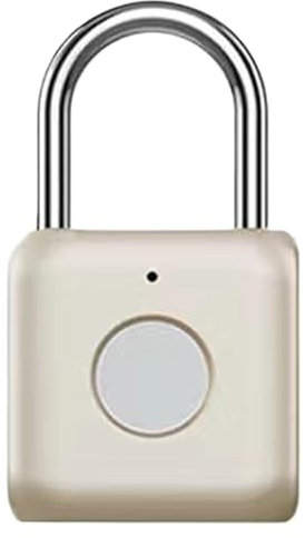 Lucchetto intelligente con impronta digitale - Lucchetto intelligente senza chiave con impronta digitale, lucchetto intelligente con biometria senza chiave per libreria, valigia, zaino, scuola