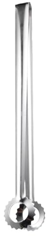 Bkljkf Pinzas para alimentos de acero inoxidable, pinzas de cocina de acero inoxidable, pinzas para alimentos de alto rendimiento, pinzas para carne de agarre cómodo para el uso diario, fiestas, té de