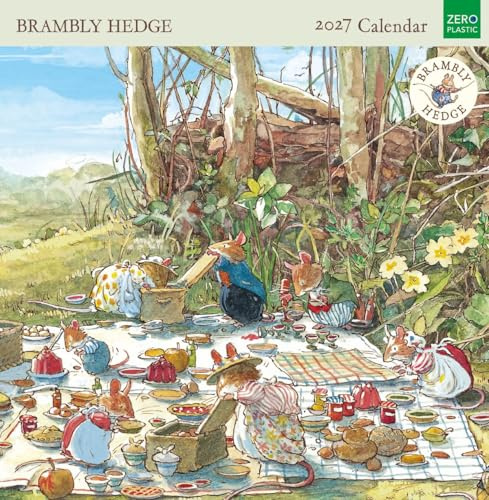 Museums & Galleries Brambly Hedge Calendrier 2026 – Calendrier mural mensuel – Planificateur mural 2026 et organiseur personnel pour la maison et la famille