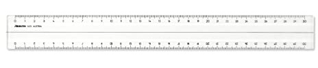 Aristo AR1433 Lineal (Plexiglas, 30 cm) glasklar