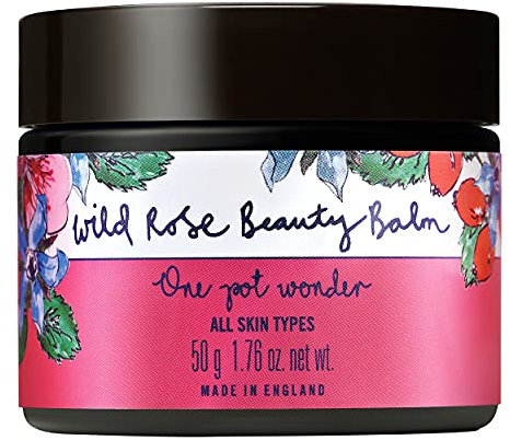 Neal's Yard Remedies Wild Rose Beauty Balm, Radiant & Nourished Skin, For All Skin Types, Cruelty-Free, 50g