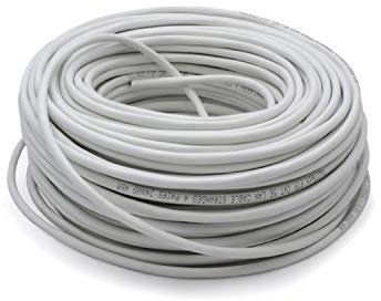 VulTech SC13502-50 Bobina Matassa Lan Categoria 6 UTP 50 Metri 23AWG Ethernet cavo rete impianti alta velocità 1Gbps 50m Cat6, 100 Ohm, 10/100/1000 Mbps