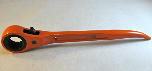 Made in UK PRIORY Scaffold/Scaffolder 7/16W 21mm Quality Steel Podger Ratchet
