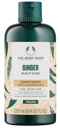 The Body Shop Ginger Scalp Care Conditioner (1x 250ml), Conditioner for Dry, Flaky Scalp and Weak Hair, Reduces Friction When Brushing, Vegan Haircare