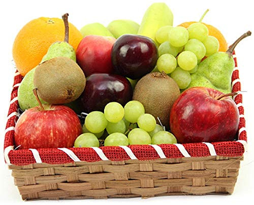 Citrus Punch Fruit Basket - Fruit Gift Baskets and Gift Hampers with Next Day UK delivery with Personal Message attached