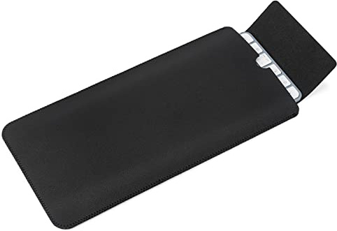 CaseBuy PU Leather Magic Keyboard Case Sleeve for Apple iMac M1 Chip Magic Keyboard w/out Touch ID Model A2449 A2450 A1644, Magic Keyboard Cover Protective Pouch -Black