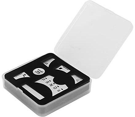 Tbest 7pcs Central Control Gear Shift Panel Button Cover Sticker Silver for JAGUAR XF 2012‑2015 - Aluminum Alloy Trim