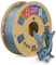OVERTURE Filament PLA 1.75mm Aufgerüstet, 3D Drucker PLA Filament 1kg Spule (2.2 LBS), Maßgenauigkeit +/- 0.02mm (Metallic Grau)