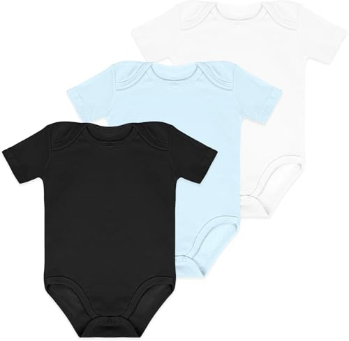 Vicloon Bodysuit för bebisar, korta bodysuit för pojkar och flickor, 100 % bomull, nyfödd kostym, babypresenter