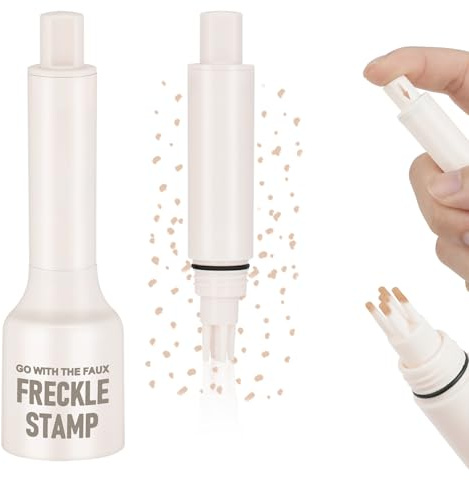 LOPHE Stylo Tampon Taches de Rousseur - Effet Naturel Ultra-Réaliste, Imperméable, Résiste à la Transpiration - Parfait Quotidien & Soirée - Teint Clair,1# CLAIR