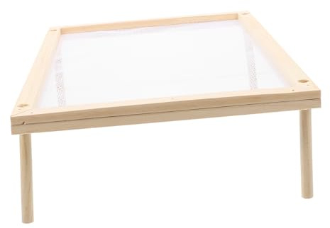 DECOMELODY Séchoir à Pâtes Simple En Acier Inoxydable Léger – Support Ménager à Spaghettis – Égouttoir Compact Pour Nouilles Fraîches – Usage Domestique Et Professionnel – Séchoir Cuisine Pratique