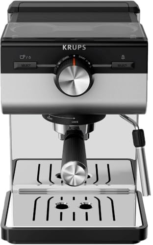 Krups Machine à expresso Authentic+ XP384E10-1450W - 15 bars - Argenté