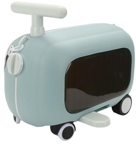 Aatraay Valise à roulettes pour Enfants, Bagages à Monter pour Enfants, Pédale Pliante à 90 Degrés, Valise Multifonctionnelle de Grande capacité pour Tout-Petits pour Le Voyage (Bleue)