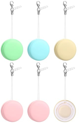 HINTRMENT Paños para Limpiar Lentes de Teléfono y Gafas 6 Unidades Reutilizables sin Pelusa Material Pp y Silicona para Limpieza en Casa o Viaje Color Aleatorio