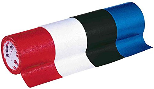 Rubafix 572100 Klebeband, 38 mm x 3 m, Weiß