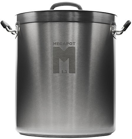 Northern Brewer MegaPot Brühkessel aus Edelstahl mit Ventil, 4,7 l