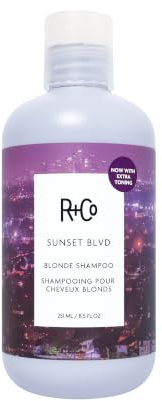 R+Co SUNSET BLVD Daily Blonde Shampoo, 8.5 Fl Oz