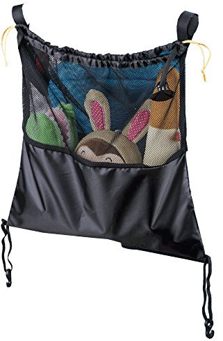 Altabebe Kinderwagen Organizer (AL1005) Universal Buggy Kinderwagentasche Baby Zubehör Stauraum für Windeln & Handys, Auto-Rückenlehnentasche, Farbe: schwarz