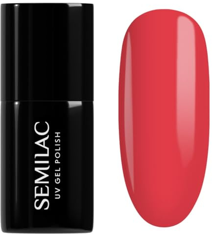 Semilac UV Nagellack 134 Red Carpet 7ml Kollektion Unique