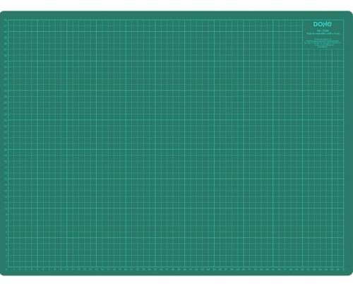 Dohe - Tapis de Découpe A2-60x45 cm, Auto-cicatrisant, Tapis de Bureau pour Loisirs Créatifs et Dessins, avec Guides et Repères de Coupe, Format Quadrillé, Épaisseur 3 mm