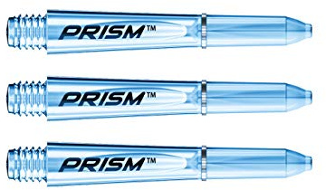 WINMAU Prism 1.0 Blau Polycarbonate Ex Short Dart Stems - 1 Sätze pro Packung (3 Schäfte insgesamt)