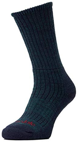 Bridgedale Hike MW Merino Comf. Boot Calcetines, Unisex adulto, Azul Marino, L