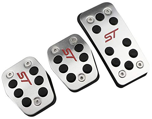 Auto Pedal Abdeckung rutschfeste Gaspedal Bremspedal Zubehör, Fit Für Ford Focus 2 3 4 MK2 MK3 MK4 RS ST Kuga Escape