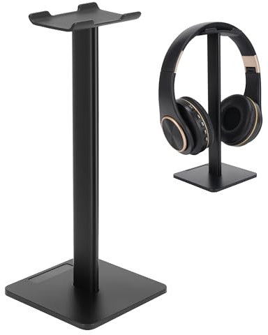 Digicharge Headphone Stand – Universal Gaming Headset Holder for SteelSeries, JBL, Sony, Logitech – Desktop Mount for Over-Ear, On-Ear Headphones