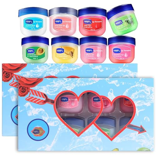 Lip Balm Set 16 Pack Multipack Makeup Gift Set Natural Moisturizing Cracking Lip Lipbalm Chapstick Gifts For Women Skincare Lip Care For Kids (2 Boxes)