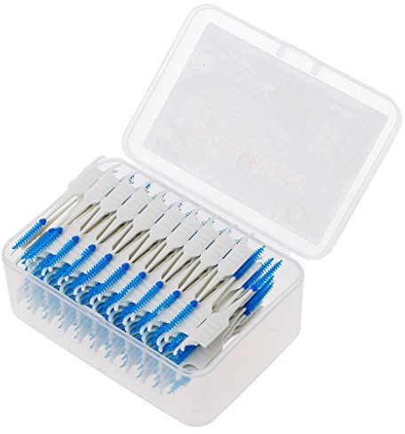 Sticks 200 Stück/Set Hygiene Silikon Interdentalbürste Gadget für Frauen Männer Erwachsene Zubehör Werkzeug Zahnbürsten Weiche Zahnbürsten für Erwachsene Zahnbürsten Weiche Reisezahnbürsten