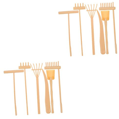 KONTONTY 12pcs Rake Crafts Table Rake Zen Garden Accessories Garden Sand Sensory Play Tool