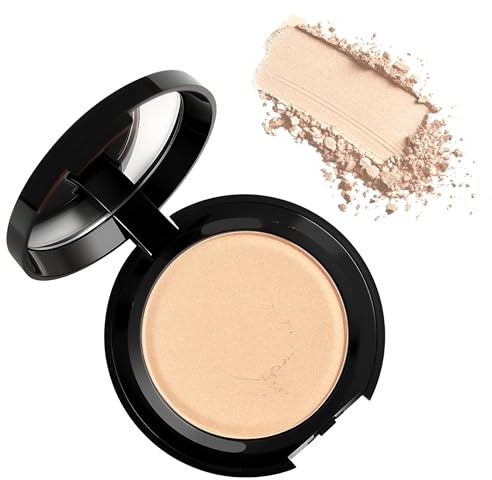 Thats me organic Bio Powder (Non Glossy Ivory) – Mattierend, vegan & ohne Titandioxid – Samtiges Finish mit Mandelöl & Vitamin E – Setting Puder