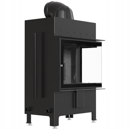 KRATKI Kamin aus Stahl 12 kW Lucy Rechts fi 200 Kamineinsatz BImSchV Stufe 2 EEK A