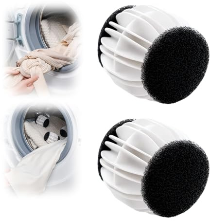 Pet Hair Remover Washing Machine, 2025 New Pet Hair Dissolver Washing Machine, Reusable Dog Hair Remover, Laundry Balls for Washing Machine for Laundry Bedding Clothes (2 pcs)