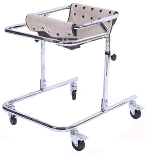 Andador plegable con asiento, ayuda a la movilidad para personas mayores y rehabilitación, soporte para caminar con ruedas