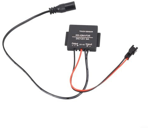 Touch Dimmer Switch, Touch Sensor Dimmer, Touch Lamp Control Module, Replacement Sensor 36W Dual Color Temperature LED Touch Sensing Dimming Control Switch